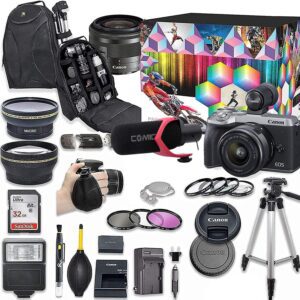 Canon Eos M6 Mark Ii Mirrorless Digital Camera With 15 45Mm Lens