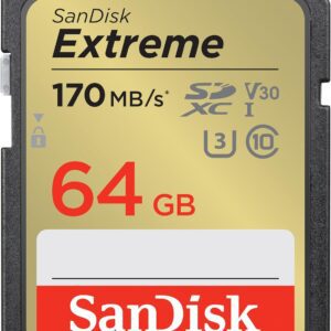 Sandisk 64Gb Extreme Pro Uhs I Sdxc Memory Card