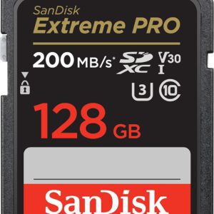 Sandisk 128Gb Extreme Pro Uhs I Sdxc Memory Card
